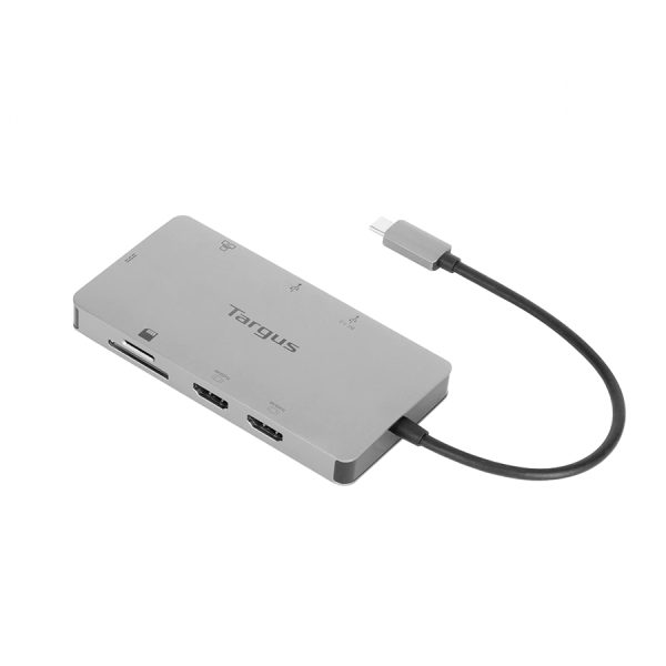 Estación de acoplamiento USB-C DP modo Alt de vídeo único 4K HDMI/VGA - Imagen 3