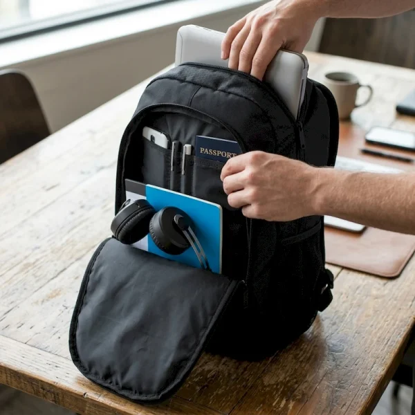 Mochila Targus City 15 6 Negra 16L objetos
