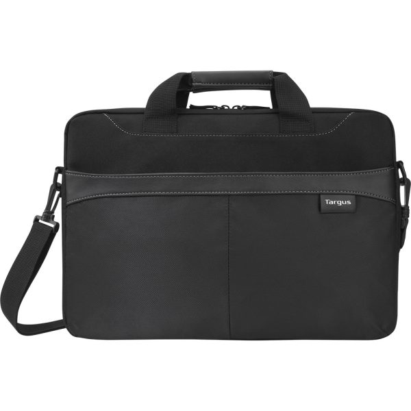 15.6 Business Casual Slim Briefcase Black