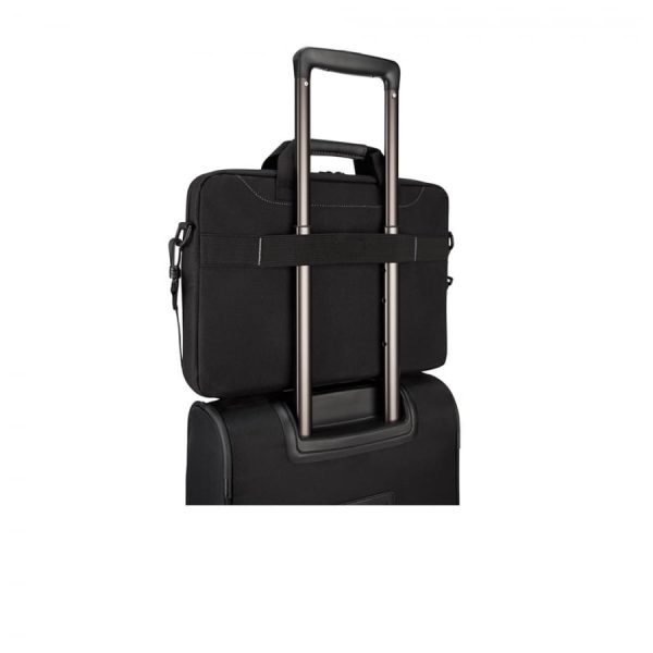 15.6 Business Casual Slim Briefcase Black - Imagen 4