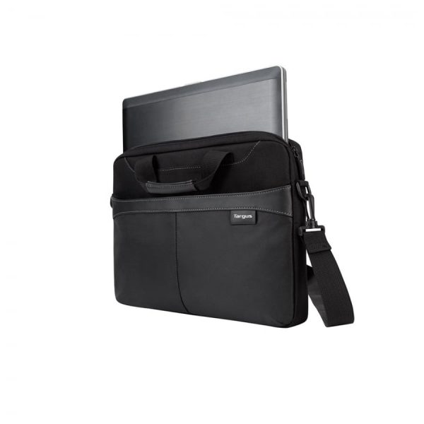 15.6 Business Casual Slim Briefcase Black - Imagen 5
