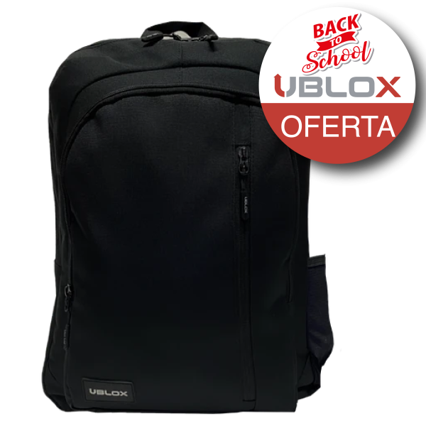 15.6" ventura backpack - BLACK