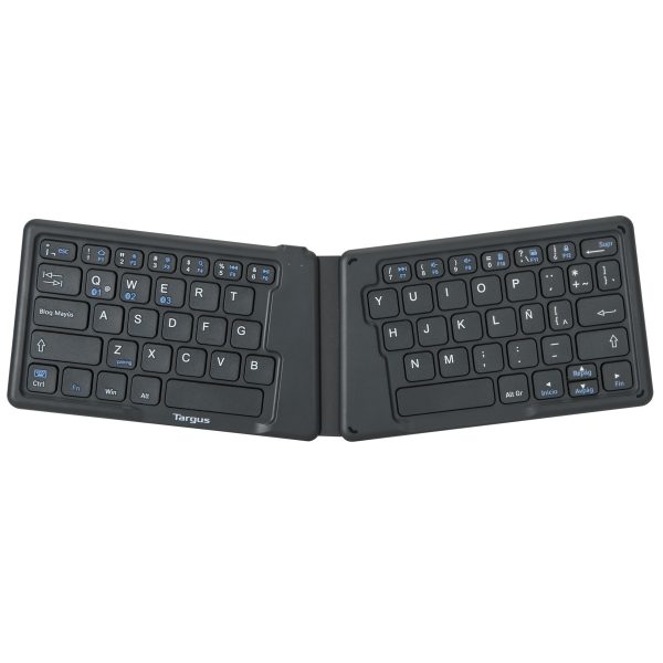 Teclado español foldable antimicrobial para tablets y celulares